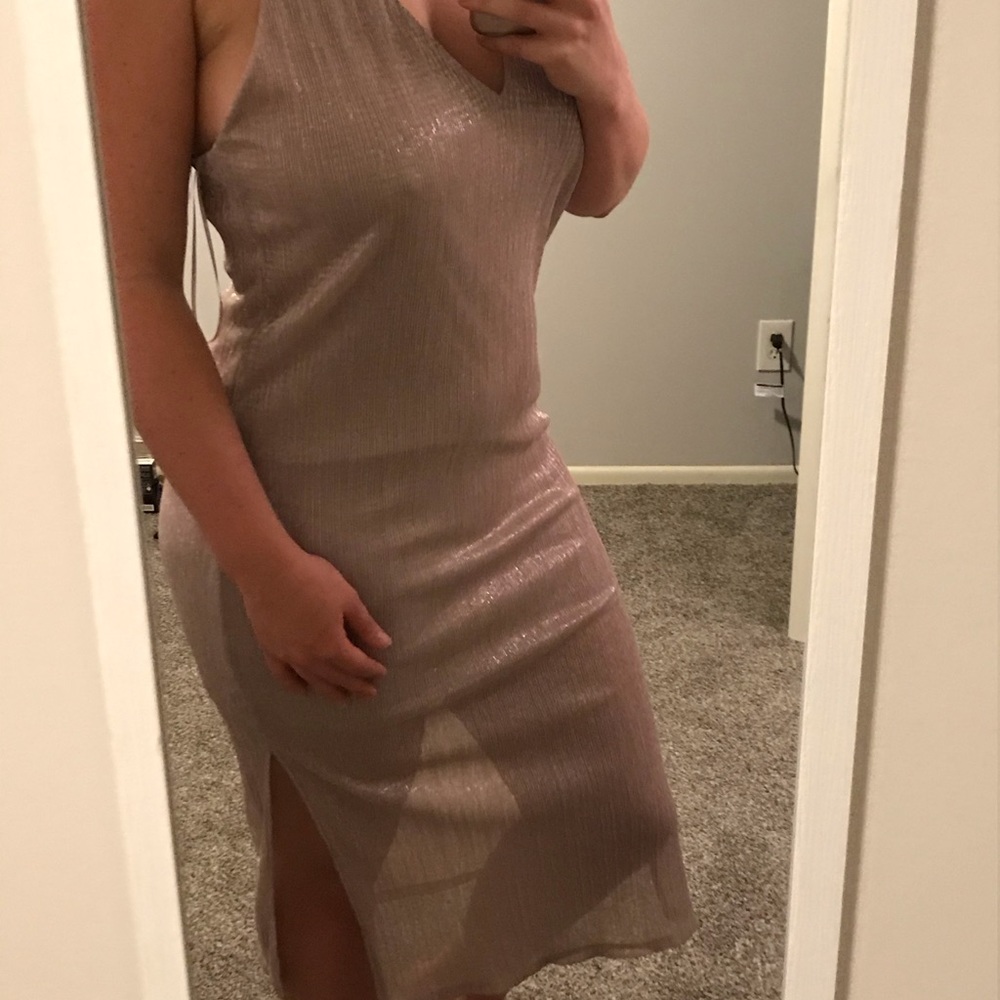NWT EXPRESS | deep v sheath dress